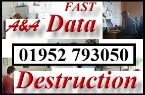 Shrewsbury data destruction, USB - hard disk drive Phone Number