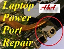 Salop Laptop Power Port Repair and Upgrade