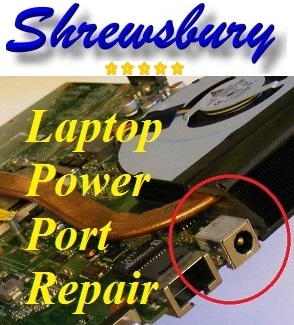Shrewsbury Laptop Power Charging Socket Fix - Port Repair